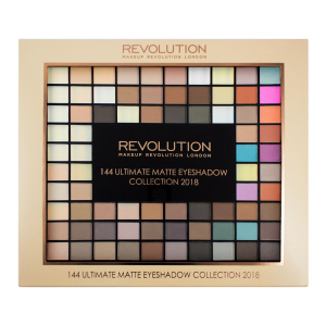 Makeup Revolution - Палетка теней 144 Ultimate Matte Eyeshadow