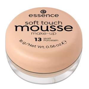 essence - Тональный мусс Soft touch matt mousse, 13 matt porcelain/фарфоровый16 г