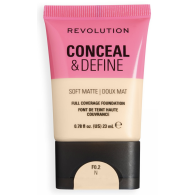 Тональная основа Conceal & Define Soft Matte Full, F0.2N