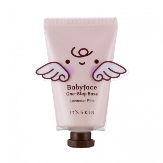 Увлажняющая база под макияж - Babyface One-Step Base, № 1 Lavender Pink - 1