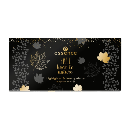 Fall Back To Nature Палетка для макияжа Highlighter & Blush Palette - 01 - 1