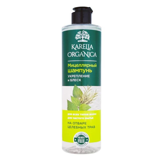 Мицеллярный шампунь «Укрепление и блеск» для всех типов волос, 500 мл - 1