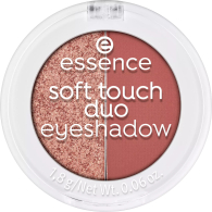 Тени для век двойные Soft Touch Duo Eyeshadow, 01 Bronze Beauty