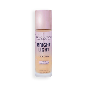 Makeup Revolution - Тональное средство с эффектом сияния Bright Light Face Glow, Lustre Medium Light23 мл