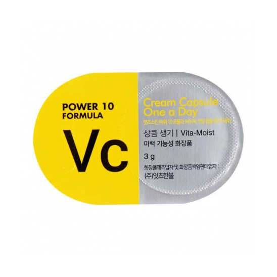 Тонизирующий крем-капсула Power 10 Formula VC Cream Capsule One a Day, 3 г - 1