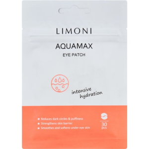 Limoni - Патчи для век увлажняющие Aquamax Eye Patch, 30 шт