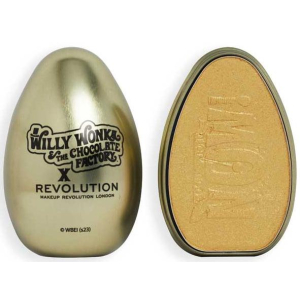 Makeup Revolution - Willy Wonka&The chocolate factory Хайлайтер для лица I Want It Now! Golden Egg Highlighter6,6 г