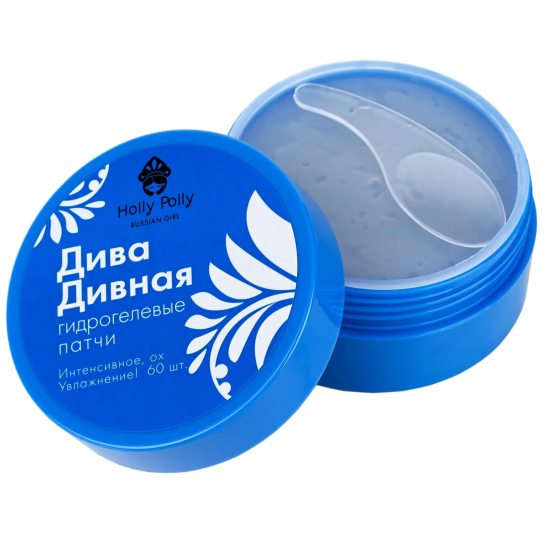 Гидрогелевые патчи для глаз Russian Girl, 60 шт Дива Дивная - 5