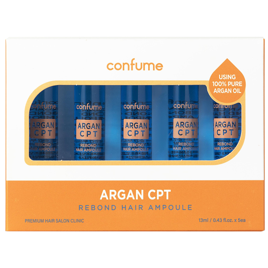 Филлеры для восстановления волос Argan Cpt Rebond Hair Ampoule, 13 мл*5шт - 1