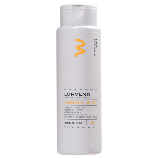 Восстанавливающий шампунь с кератином Chromacare Keratin Vitality Repair & Hair Loss Protection - 1