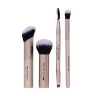 Набор косметических кистей и чехол On The Glow Travel Brush Set
