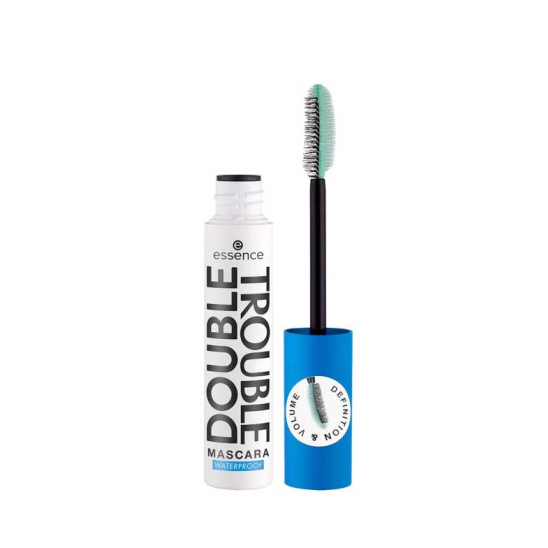 Тушь для ресниц Volumizing Mascara Double Trouble Waterproof - 1