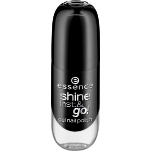 essence - Лак для ногтей Shine Last & Go!, 46 черный