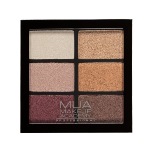 MUA Makeup Academy - Палетка теней для век 6 Pan Palettes, Rusted Wonders