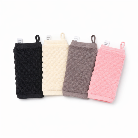 Мочалка рельефная брикет, цвет в ассортименте - 1