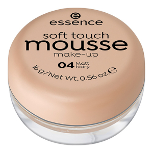 essence - Тональный мусс Soft touch matt mousse, 04 matt ivory/слоновая кость16 г