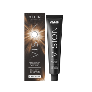 Ollin Professional - Крем-краска для бровей и ресниц Коричневый20 мл