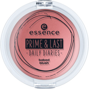 essence - Prime & last daily diaries - запеченные румяна baked blush - 01 you make me blush