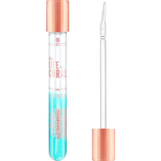 Двухфазное масло для губ Live Life in Coral bi-phase lip oil - 2