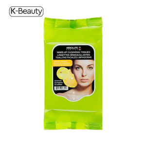 Absolute New York - Влажные салфетки для удаления макияжа Absolute! MakeUp Cleansing Tissue 33 шт. Vitamin C