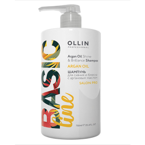 Ollin Professional - Шампунь для сияния и блеска с аргановым маслом750 мл