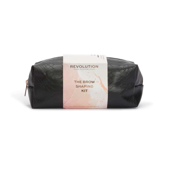 Подарочный набор для макияжа бровей Brow Shaping Kit With Bag - 3