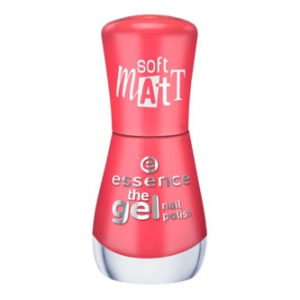 essence - гель-лак -gel nail lak na nehty - розовый с матовым эффектом т.47