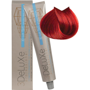 3Deluxe Professional - 8.66 Крем-краска для волос Светлый блондин насыщенный красный100 мл