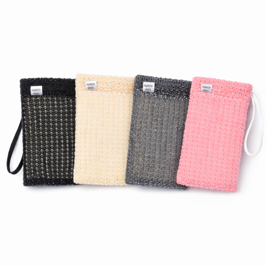 Мочалка брикет для пилинга с индикатором износа, цвет в ассортименте - 1