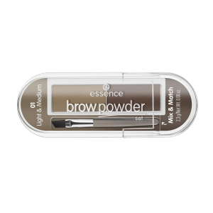 essence - Тени для бровей Brow Powder Set, 01 для блондинок2,3 г