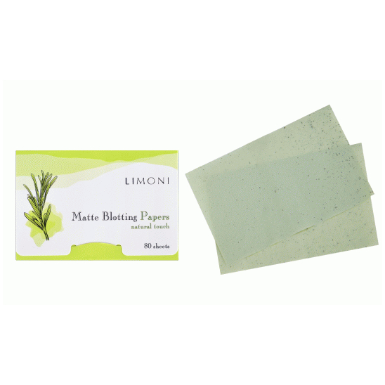 Матирующие салфетки для лица Matte Blotting Papers 80шт. - 1