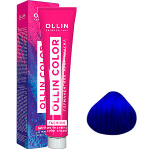 Ollin Professional - Fashion Color Перманентная крем-краска для волос Экстра-интенсивный синий60 мл
