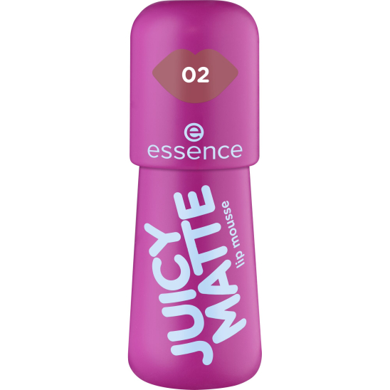 Жидкая матовая помада для губ Juicy Matte lip mousse, 02 Featherlight Pink - 1