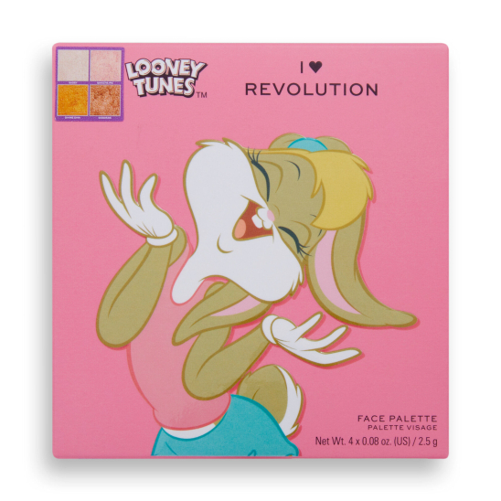 Looney Tunes - Палетка хайлайтеров Highlighter Palette Lola - 1