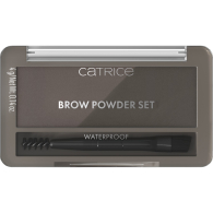 Водостойкая пудра для бровей в наборе Brow Powder Set Waterproof, 020 Ash Brown