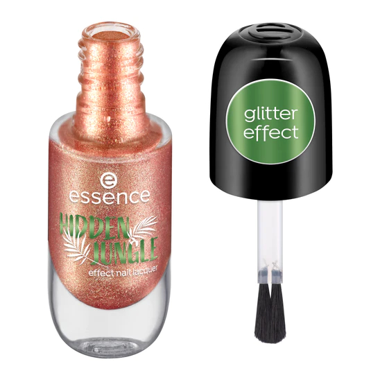 Лак для ногтей Hidden Jungle Effect Nail Lacquer, 01 secret gem - 2