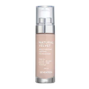 Seventeen - Тональный крем длительного действия Natural Velvet Moisturizing Lasting Foundation, 03