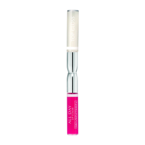 Seventeen - Жидкая стойкая помада-блеск All day lip color & top gloss, 57 розовый