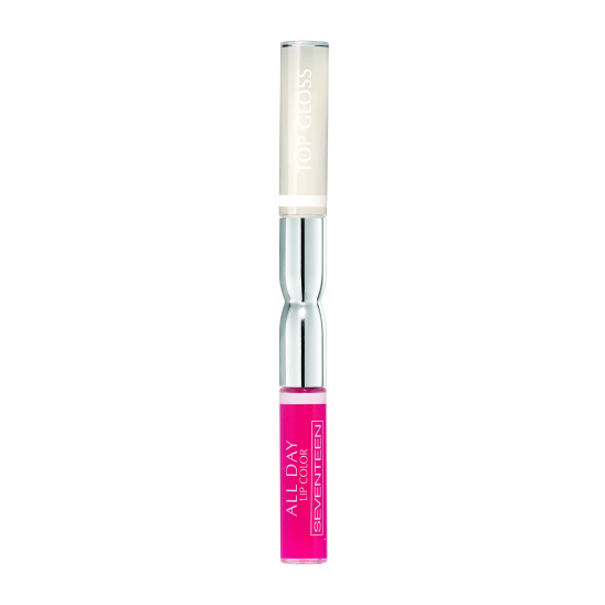 Жидкая стойкая помада-блеск All day lip color & top gloss, 57 Розовый - 1