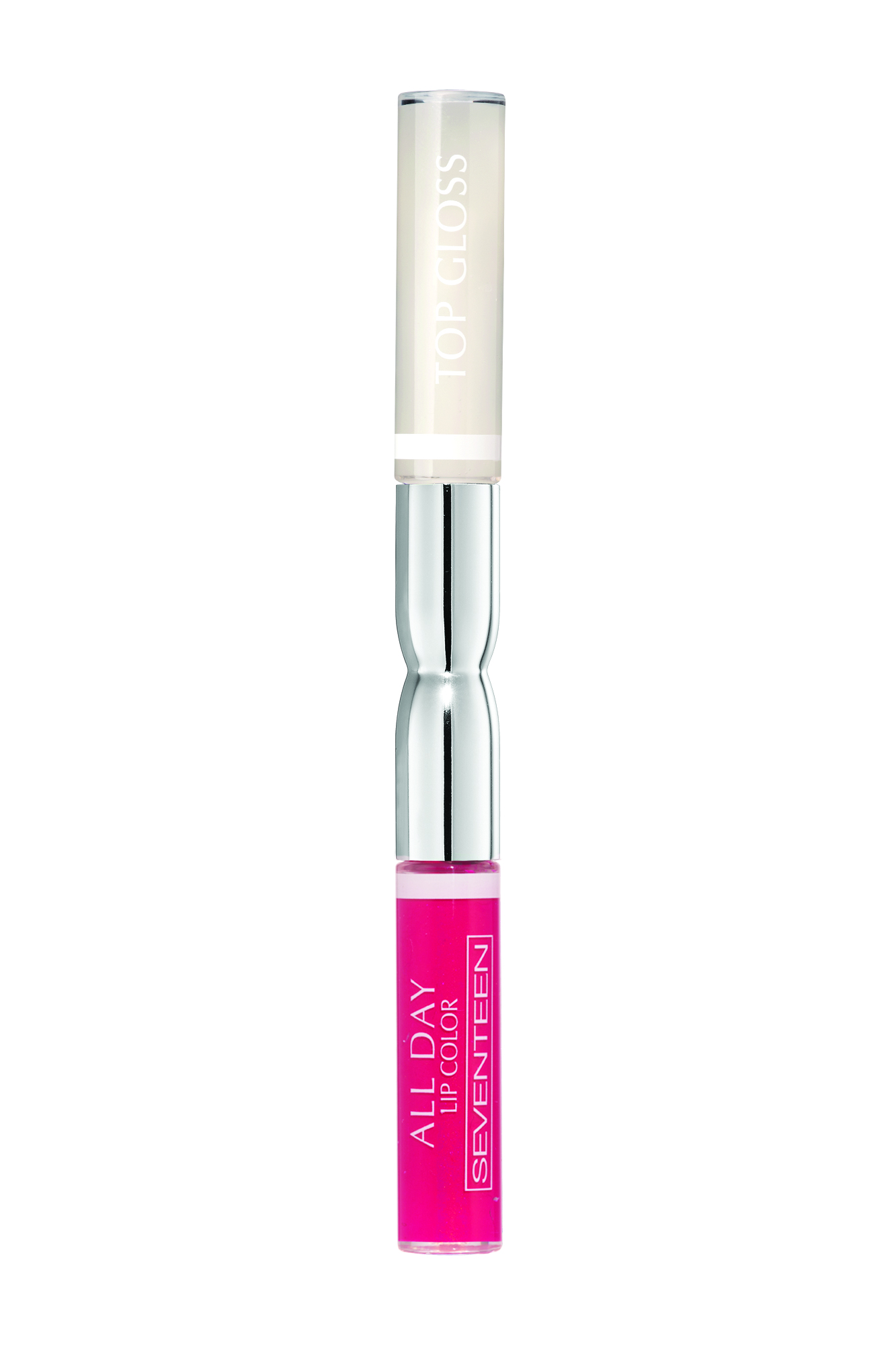Жидкая стойкая помада-блеск All day lip color & top gloss, 57 розовый