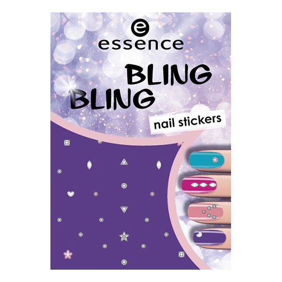 Наклейки для ногтей - bling bling nail stickers т.01 - 1