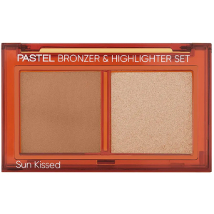 PASTEL Cosmetics - Бронзер и хайлайтер Bronzer & Highlighter Set Sun Kissed, 01 Natural Bronze & Soft Glow