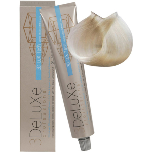 3Deluxe Professional - 902 Крем-краска для волос Платиновый блондин; Сильный осветлитель100 мл