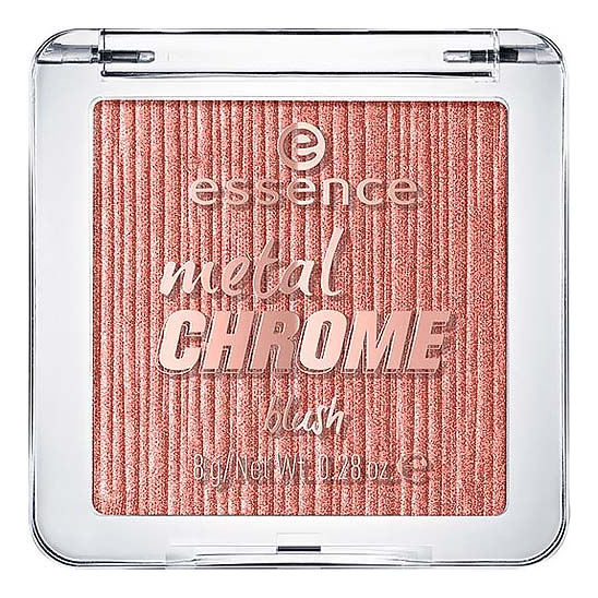 Румяна - metal chrome blush, золотой, т.10 - 1