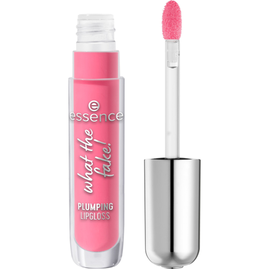 Блеск для губ с эффектом увеличения объёма what the fake! Plumping Lipgloss, 102 Pink About It - 2