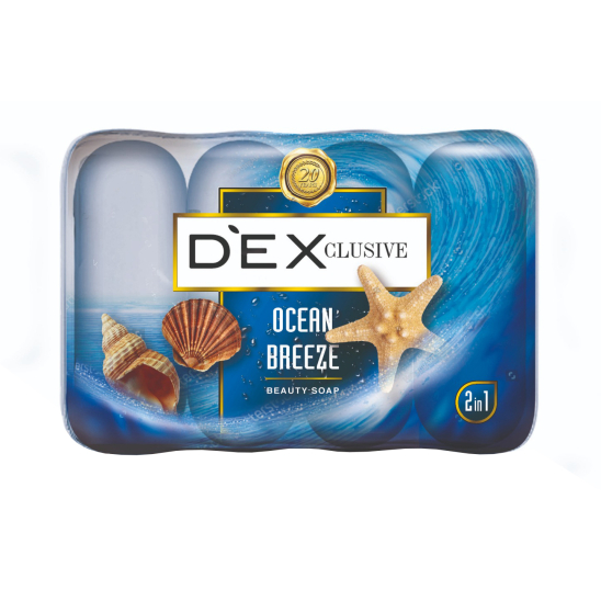 Двухцветное мыло Beauty Soap, Океан, 4*85 г - 1
