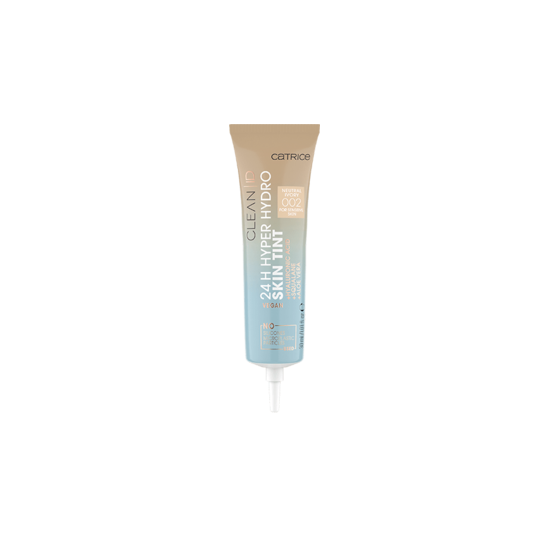 Дневной крем для лица с тонирующим эффектом Clean ID 24H Hyper Hydro, 002 Neutral Ivory - 2