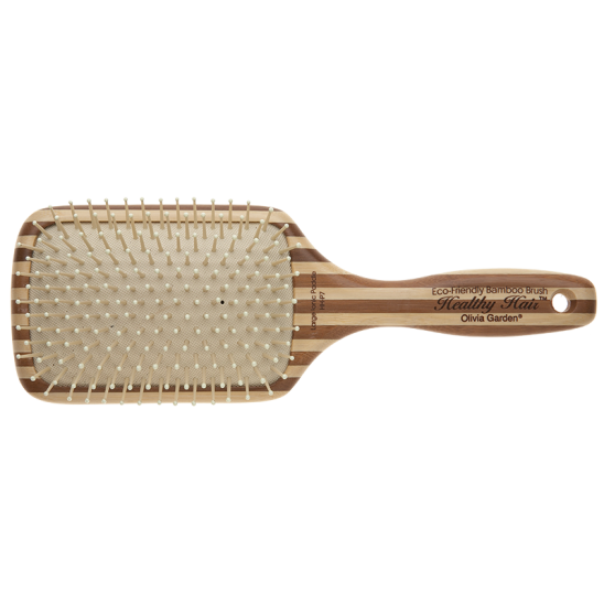 HH Paddle Brush Щетка ионная большая из бамбука HH-P7 - в упаковке: 1 шт - 1