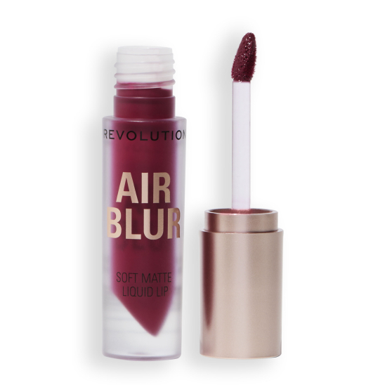 Жидкая губная матовая помада Air Blur Matte, Rosewood/тёмно-красный с фиолетовым подтоном - 2