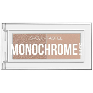 PASTEL Cosmetics - Палетка теней для век Monochrome Duo Eyes, 21 Natural Beauty